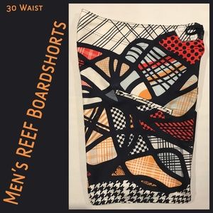 Men's REEF Boardshort Swim Trunk 30 Waist